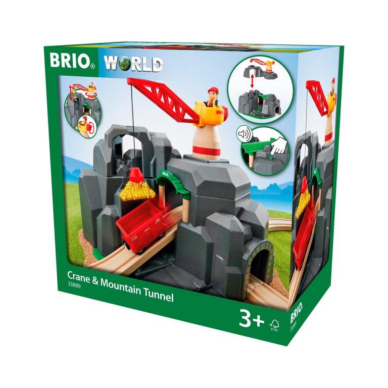 BRIO – Crane and Mountain Tunnel (33889)