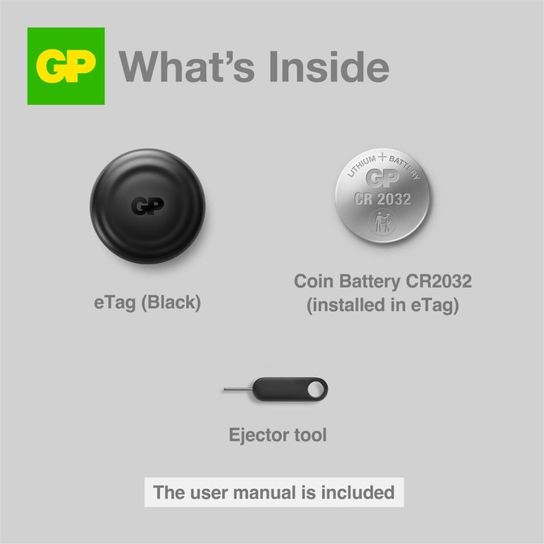 GP – eTag Smart Tracker – Black