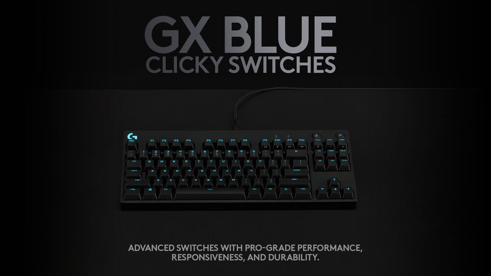 Logitech G PRO Mechanical Gaming Keyboard - BLACK - USB - NORDIC