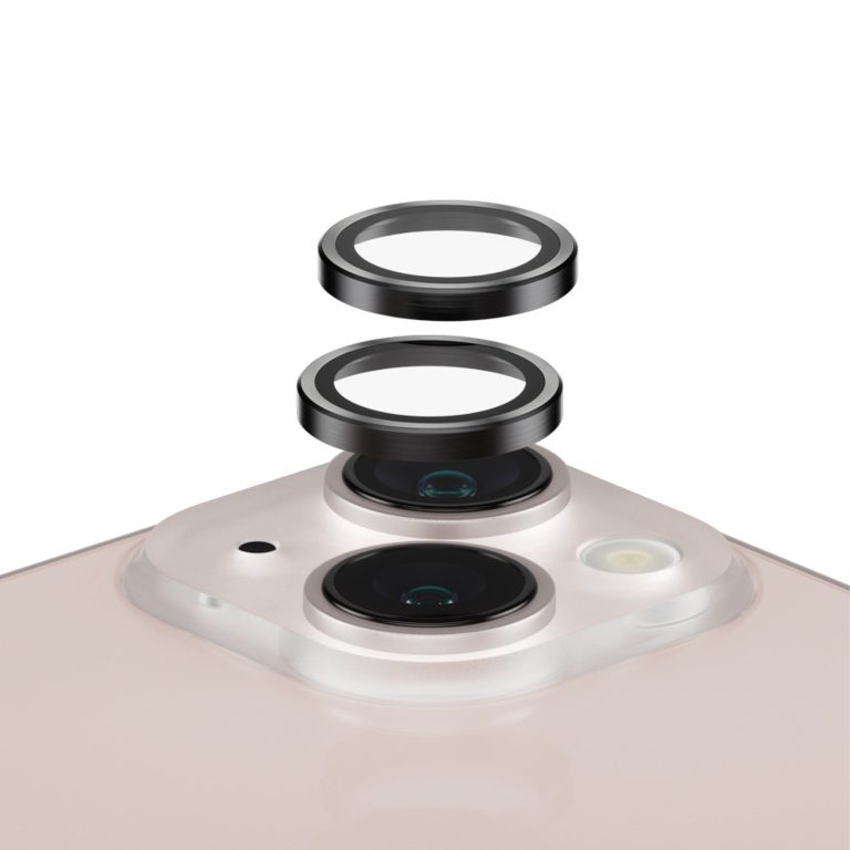 PanzerGlass – Hoops Camera Lens Protector iPhone 13 mini – 13 – Black