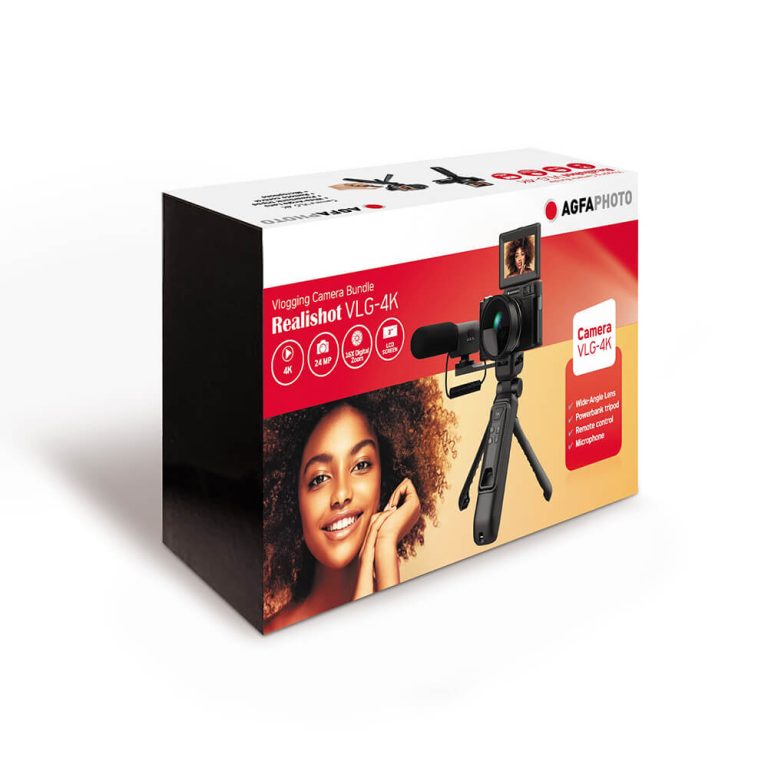 AGFAPHOTO – Vlogging Camera Realishot 16x Digital Zoom