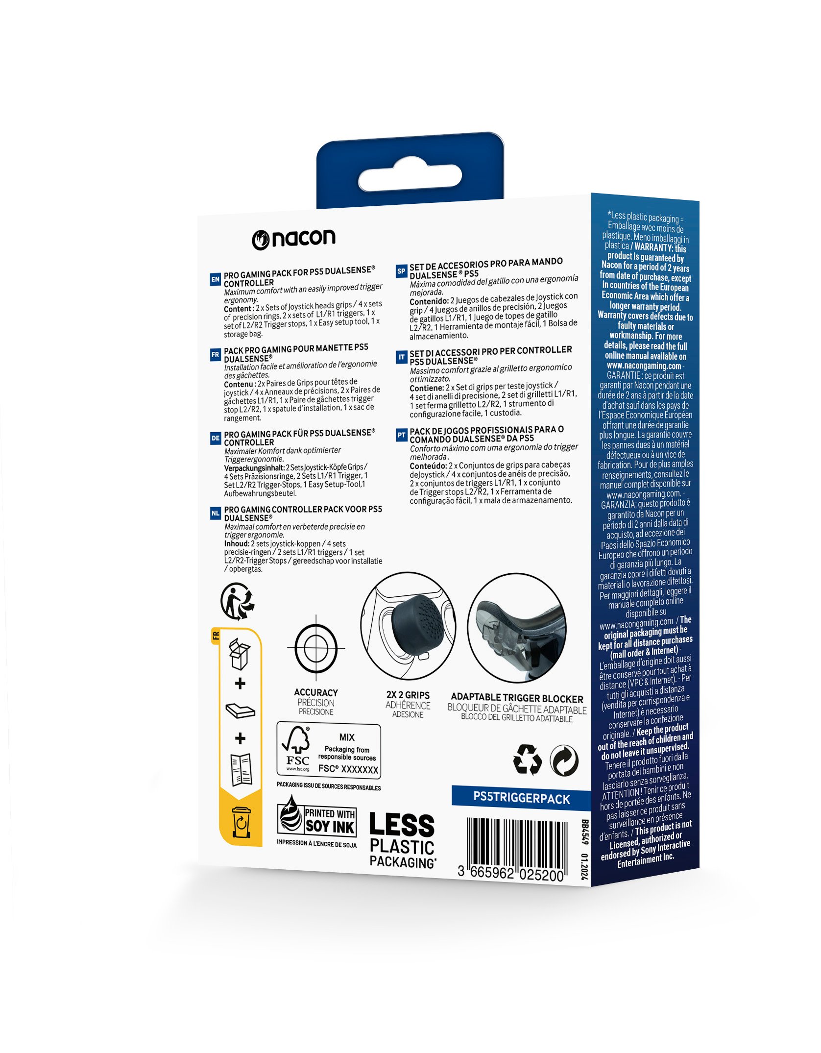 Nacon Pro Trigger Pack For Dualsense PS5