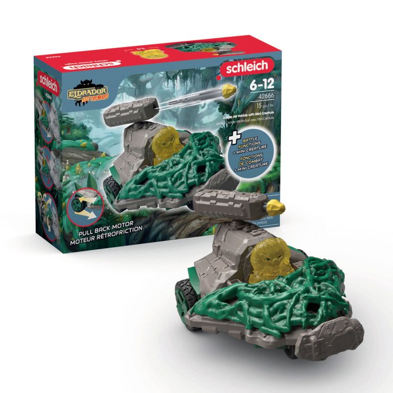 Schleich – Jungle Jet Vehicle with Mini Creature – (42666)