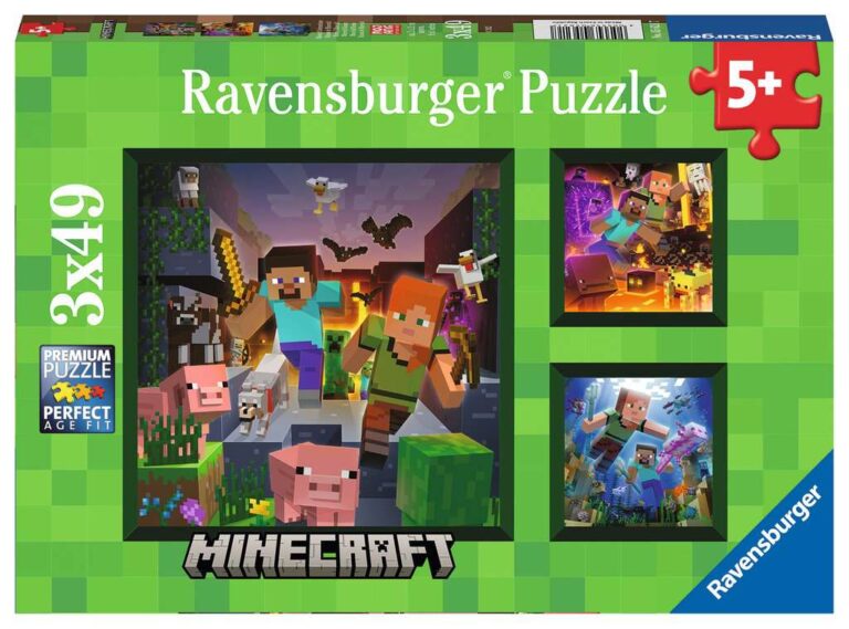 Ravensburger – Minecraft Biomes 3x49p – (10105621)