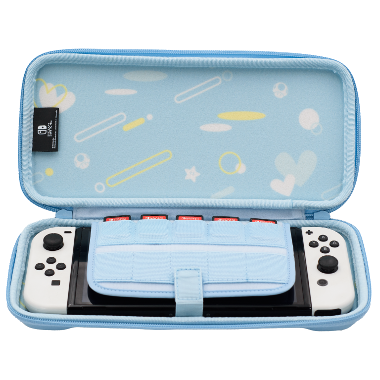 Hori Slim Tough Pouch (City Pop Peach) for Nintendo Switch™