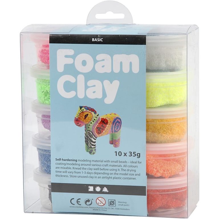 Foam Clay – Basic (10x35g) (78930)