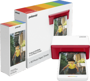 Polaroid - Hi-Print 4x6 E-Box Photo Printer - White