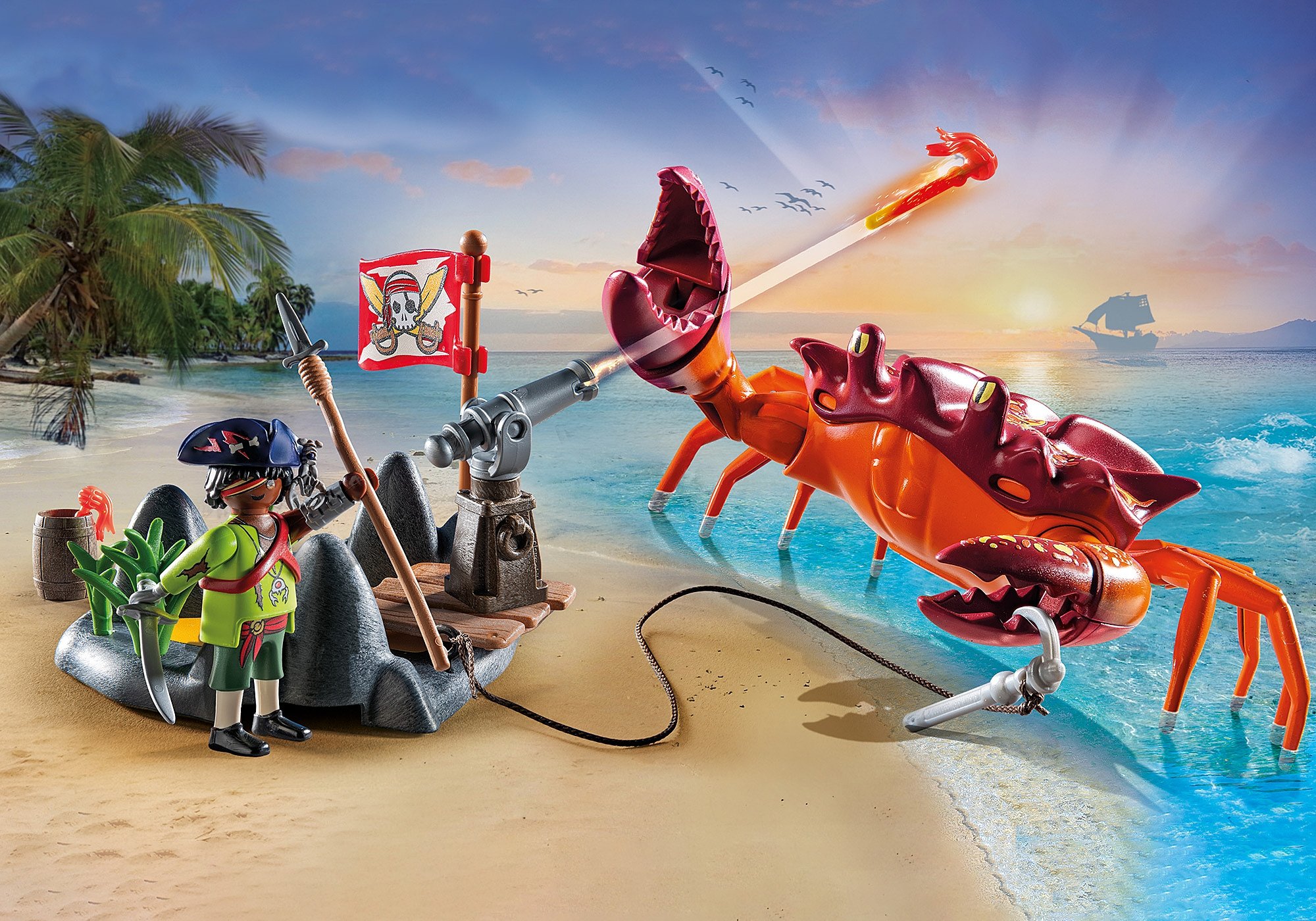 Playmobil - Battle with the Giant Crab (71532)