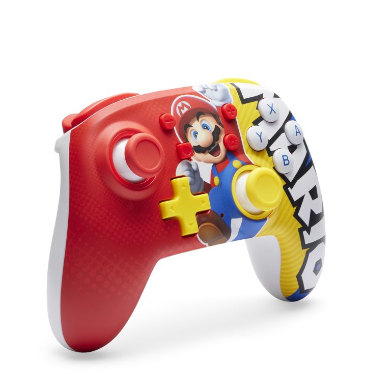 PowerA Nano Enhanced Wireless Controller – Mario Victory (Nintendo Switch)