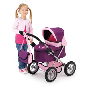 Bayer - Dolls Pram - Trendy - Plum (13057AA)