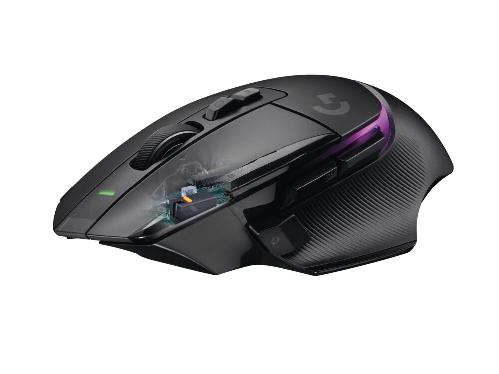 Logitech - G502 X PLUS Wireless Gaming Mouse - Black