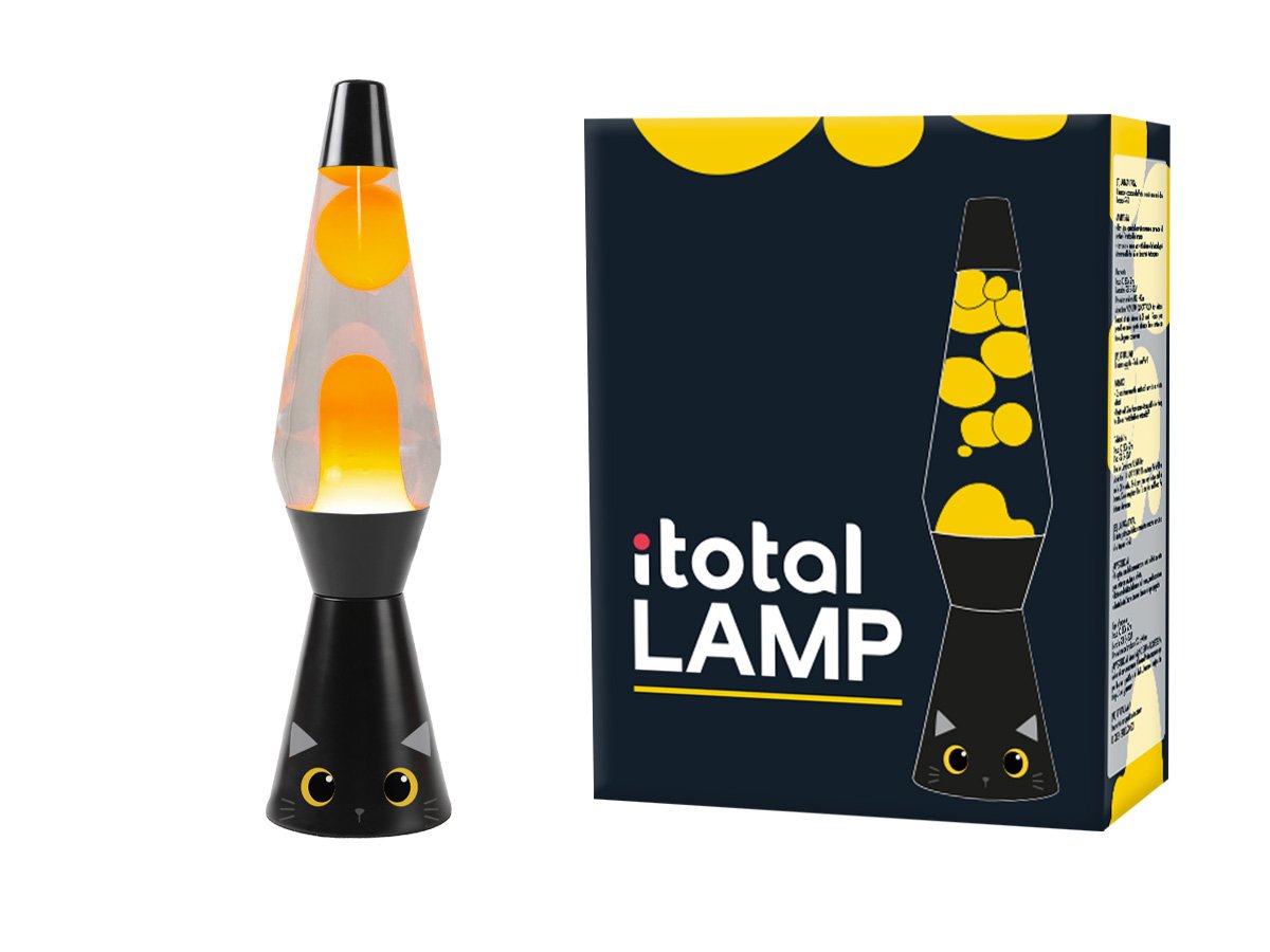 iTotal - Lava Lamp 36 cm - Black Cat (XL2711)