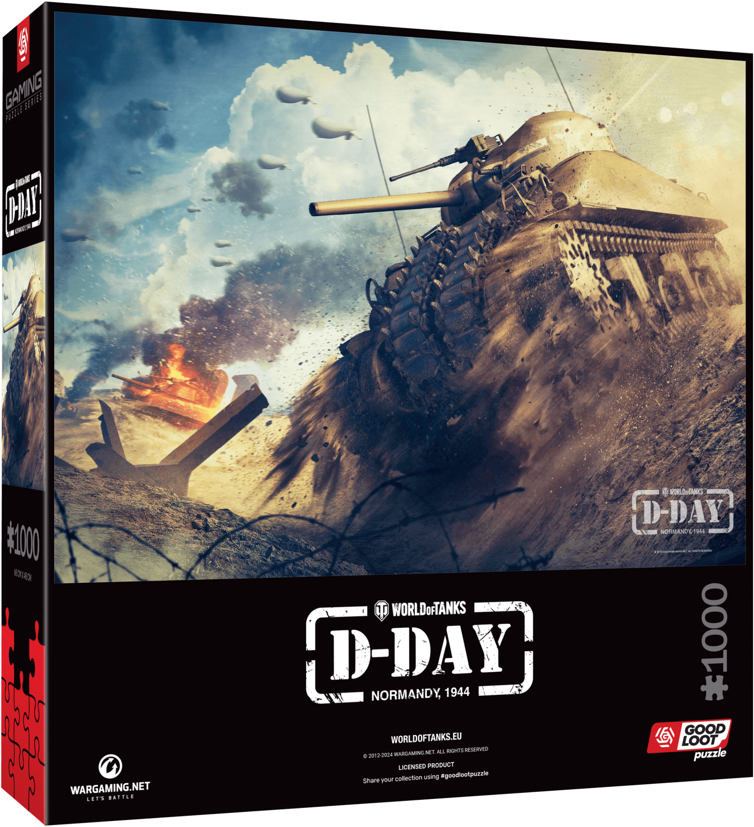 Good Loot - Gaming Puzzle: World of Tanks D-Day - 1000