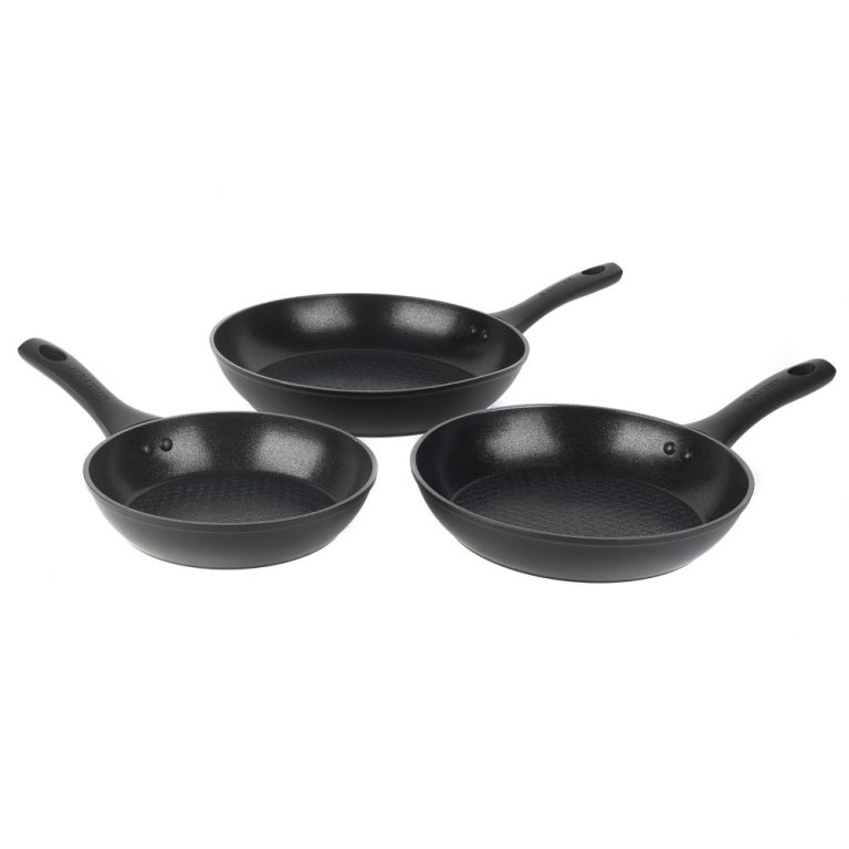 Salter BW08773 Geo Hex 3-Piece Fry Pan Set – 20/24/28cm