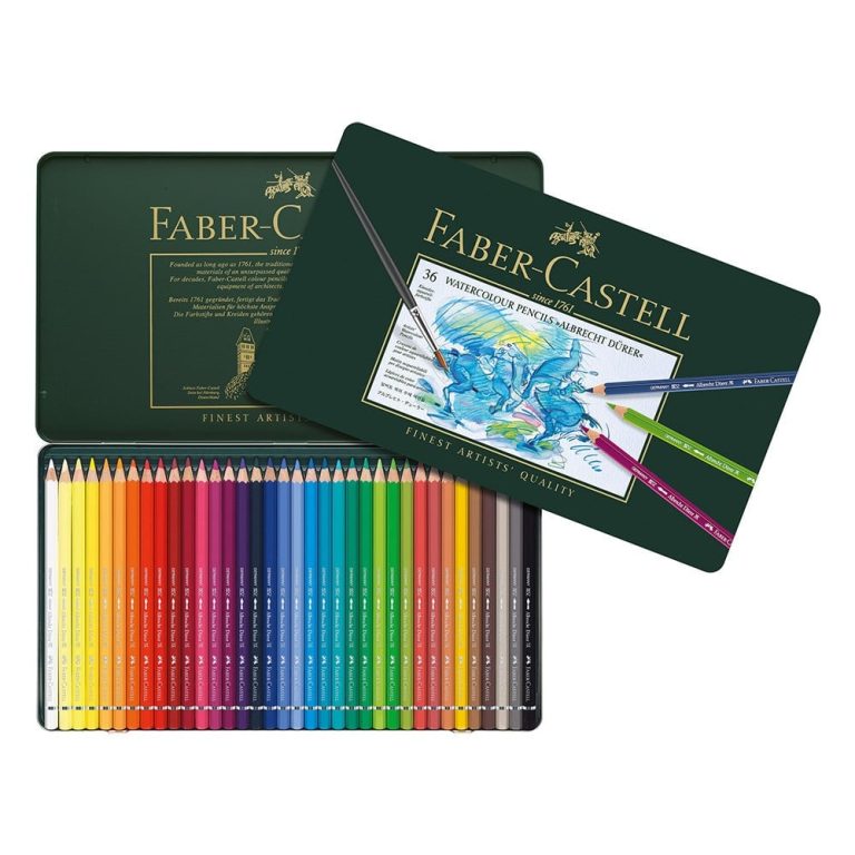 Faber-Castell – Albrecht Dürer Watercolour pencils – Tinbox of 36 (117536)