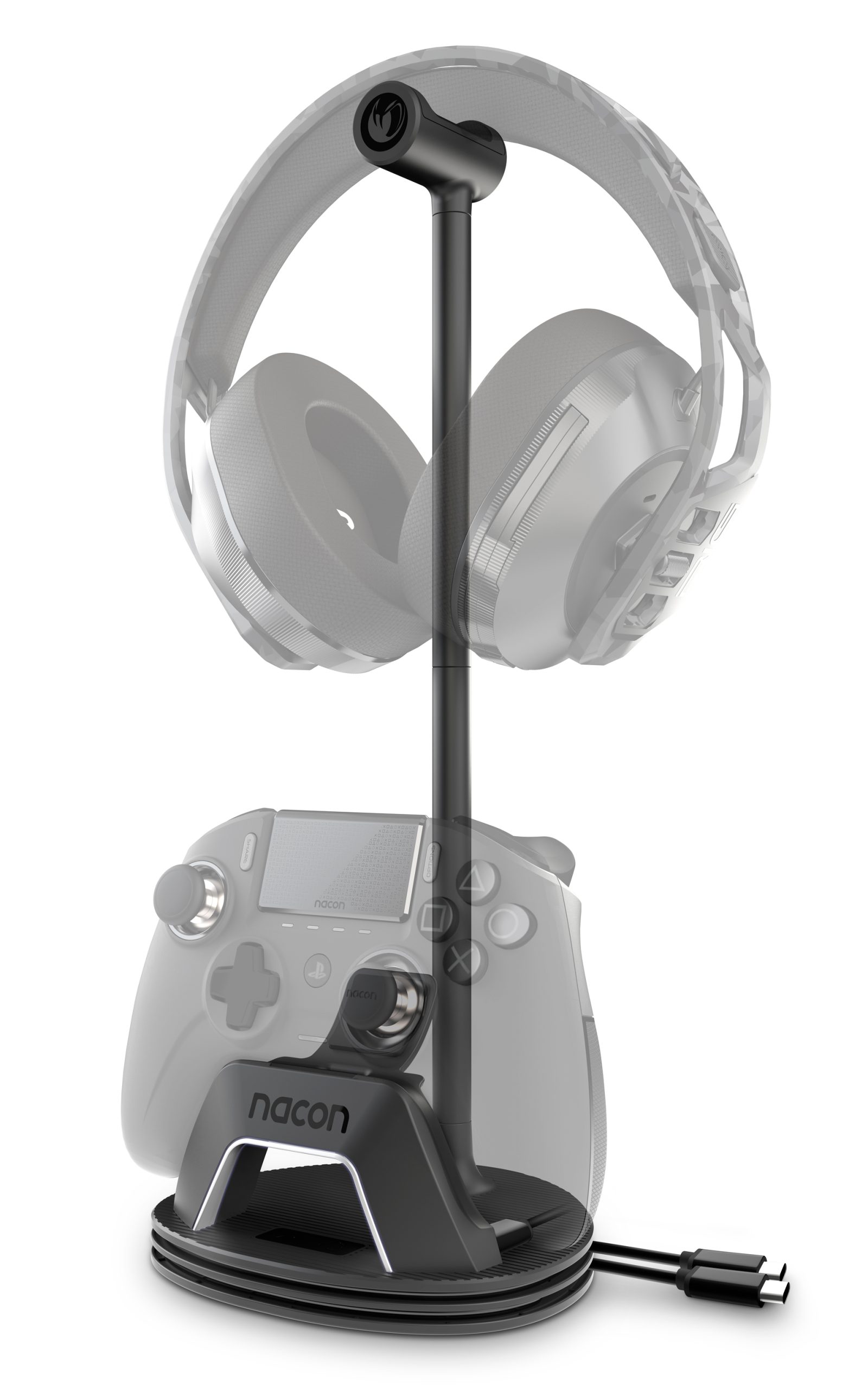 Nacon Charging Station for Headset and Controller Black