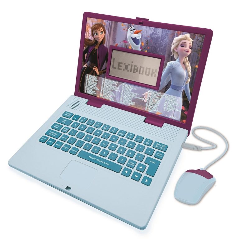Lexibook – Frozen Bilingual Educational laptop – 124 activities (ENG) (JC598FZi3)