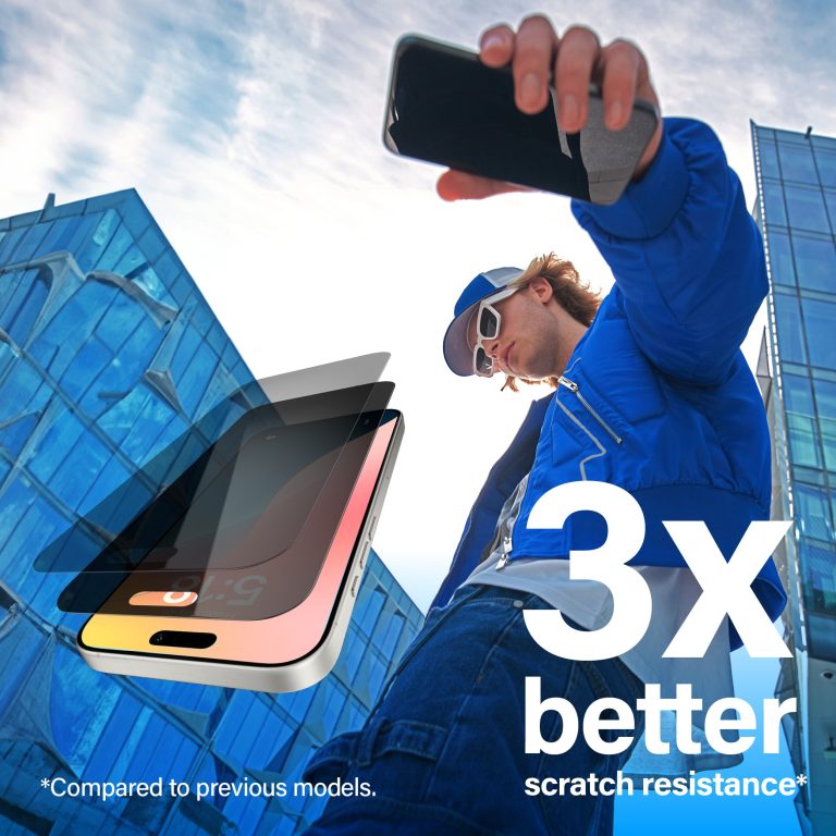 PanzerGlass – Screen Protection Privacy – iPhone 16 Pro – Ultra Wide Fit