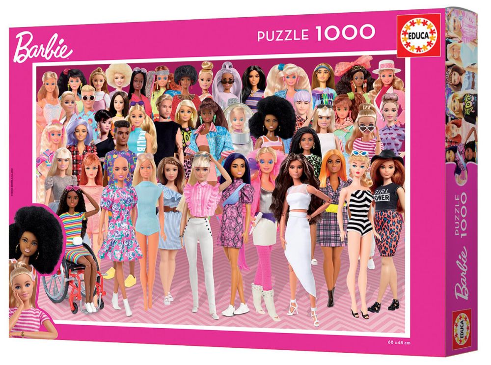 Educa - 1000 Barbie Puzzles (80-19268)