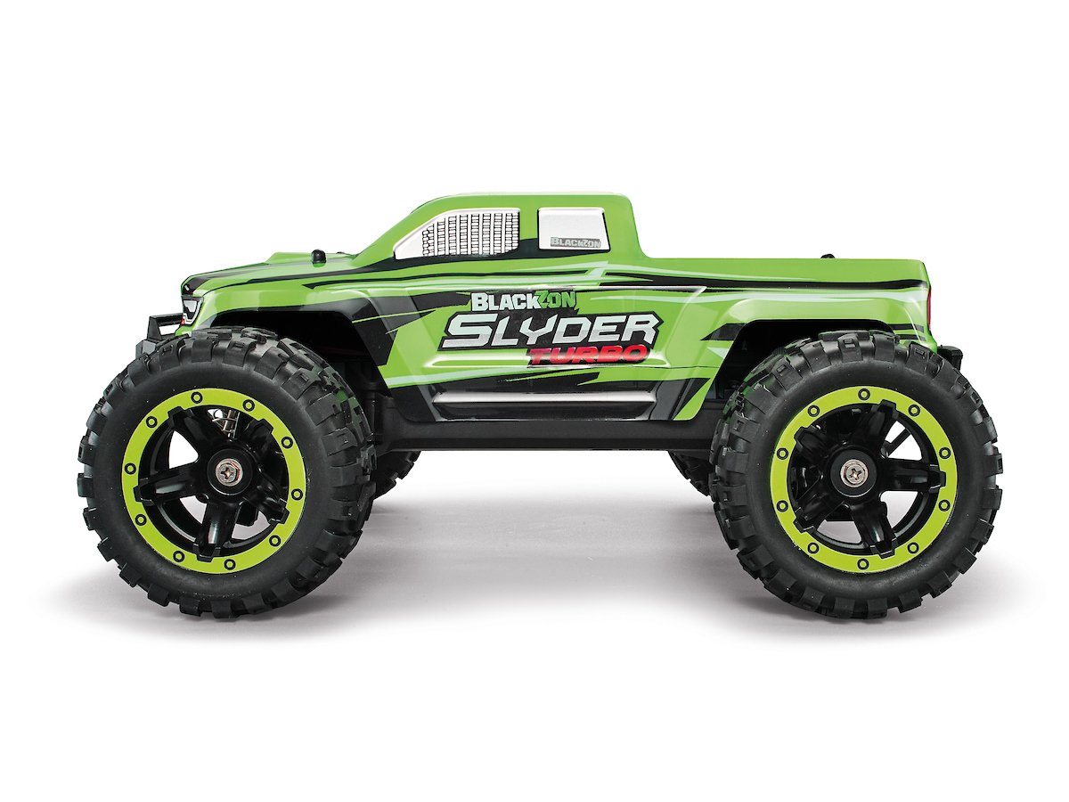 BLACKZON - Slyder MT Turbo 1/16 4WD 2S Brushless - Green (540200)