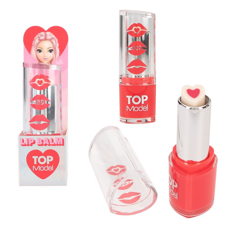Topmodel – Heart in Heart Lipbalm – Pink, Red – 3.7 grams