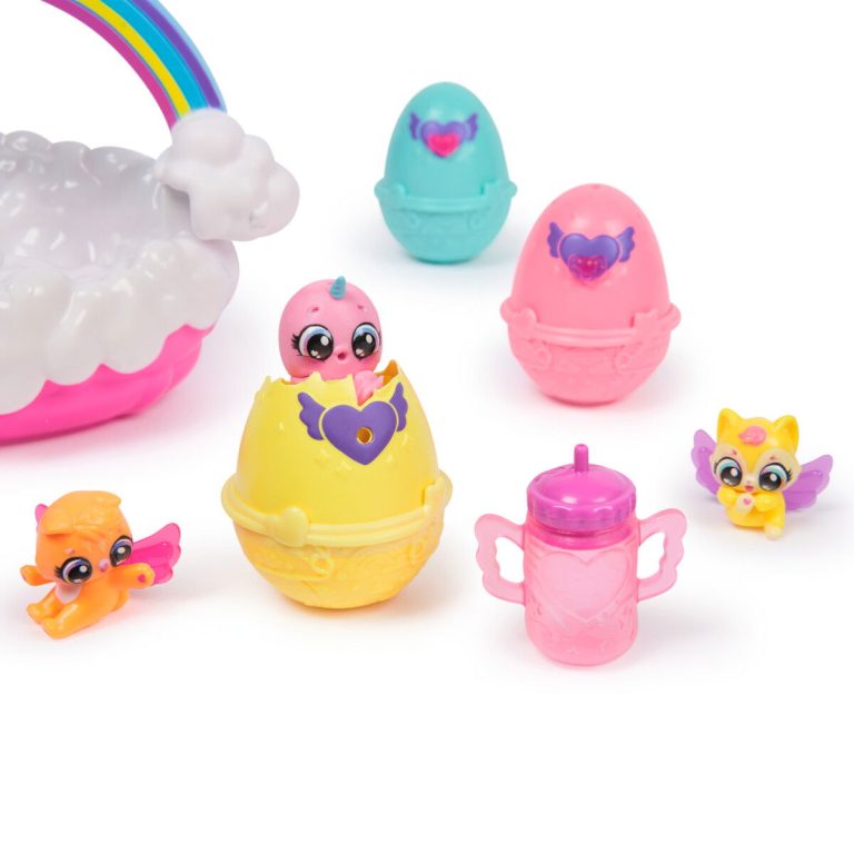 Hatchimals – Alive Neon Rainbow Basket – (6072741)