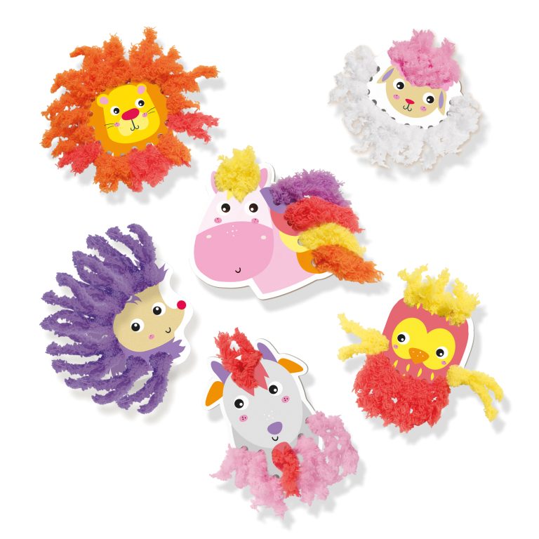 SES Creative – Fluffy Loops – Soft Yarn Animals – (S14010)
