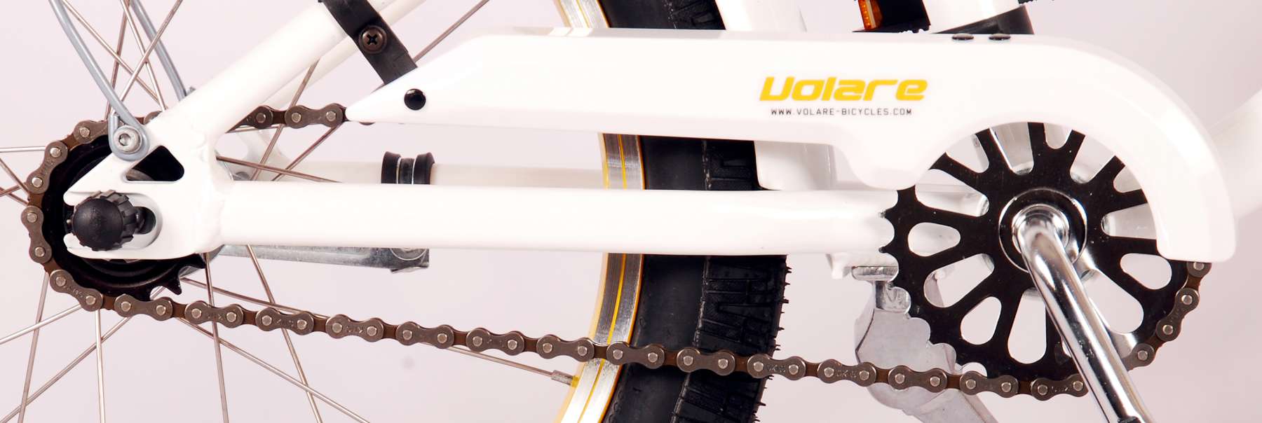 Volare - Children's Bicycle 18" - Miracle Cruiser White (21888)