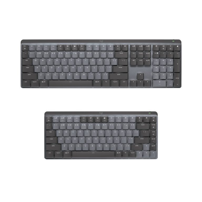 Logitech – MX Compact Mechanical Wireless Illuminated Keyboard – Nordic –  Tactile Switch