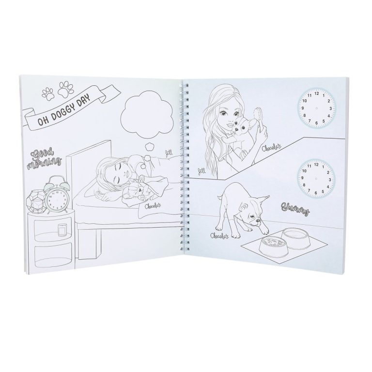TOPModel – Doggy Colouring Book ( 0413218 )