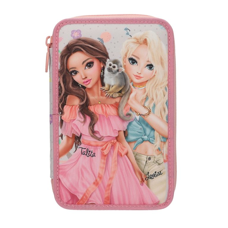 Topmodel – Triple Pencil Case JUICY – apricot, pink, yellow (413324)