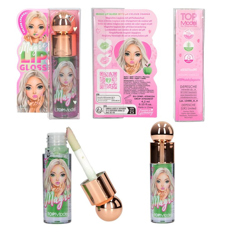 Topmodel – Magic Lip Gloss BEAUTY and ME – Blue, Green
