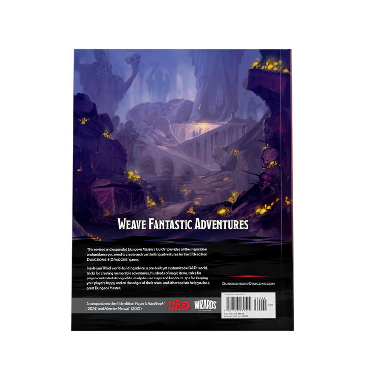 Dungeons & Dragons – D&D 2024 Dungeon Master’s Guide