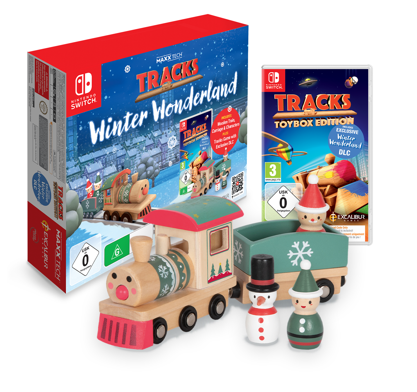 Maxx Tech Tracks Winter Wonderland Kit For Switch