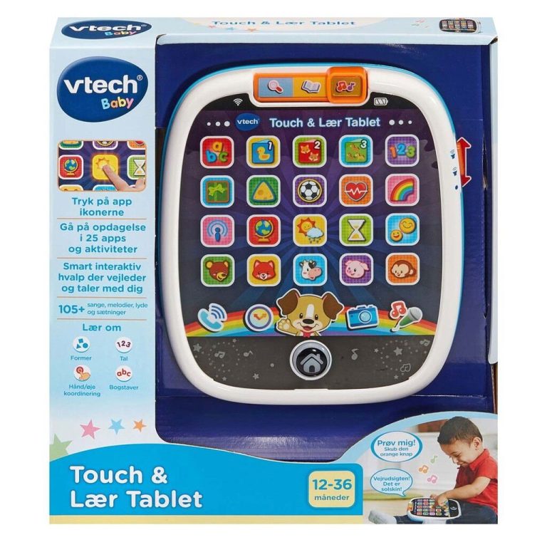 Vtech – Touch & Teach Tablet DK (950-602932)