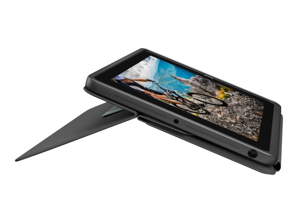 Logitech - Rugged Folio 10th gen - Nordic - Oxford Grey