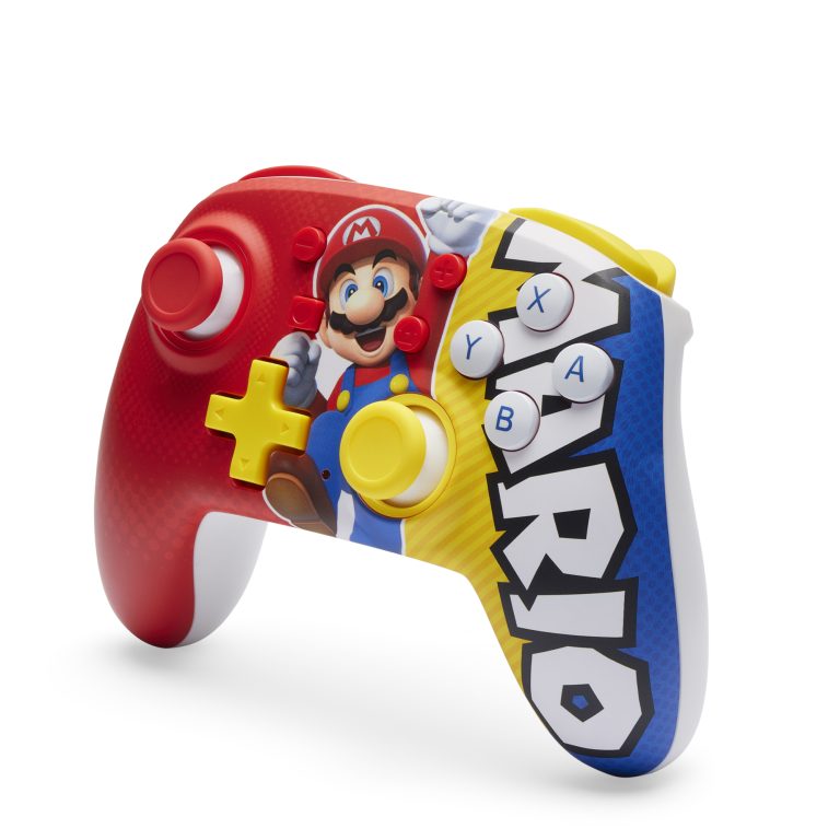 PowerA Nano Enhanced Wireless Controller – Mario Victory (Nintendo Switch)