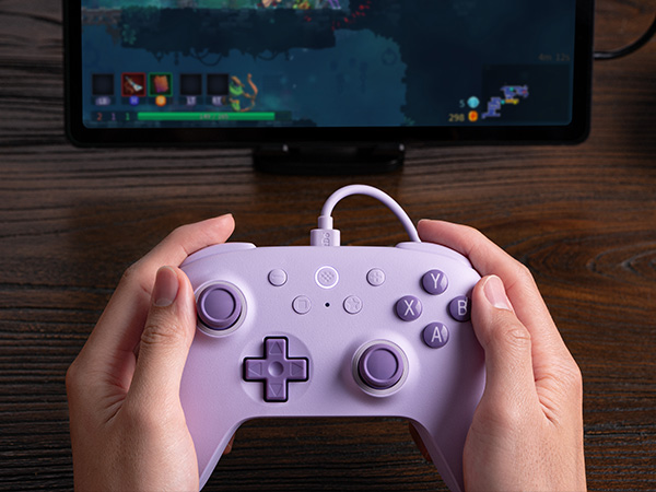8BitDo Ultimate 2C Wired Pad Purple