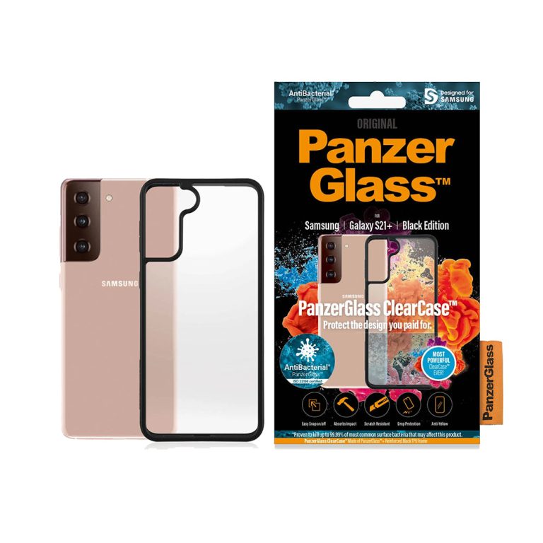 PanzerGlass – ClearCase BlackFrame Galaxy S21+s