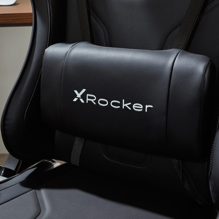 XROCKER AGILITY SPORT ESPORT PC OFFICE GAMING CHAIR – CARBON BLACK