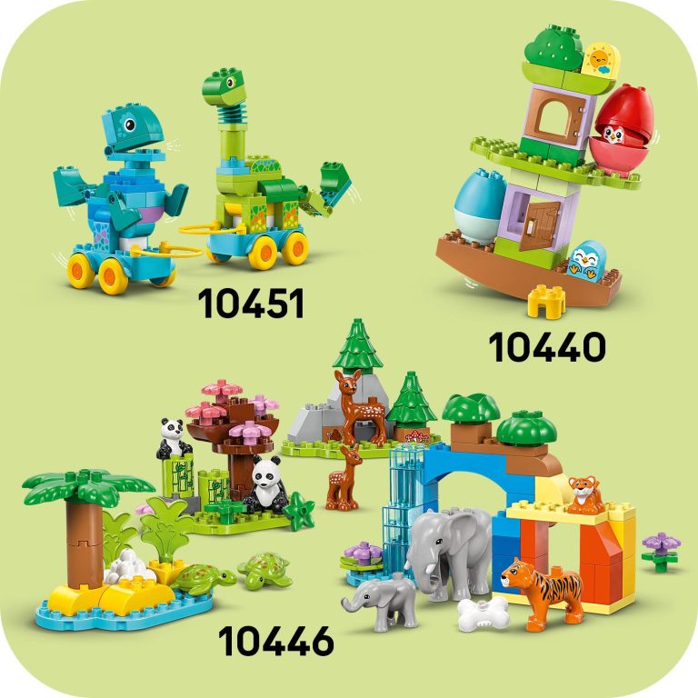 LEGO – DUPLO Town – 3in1 Animals on Wheels (10448)