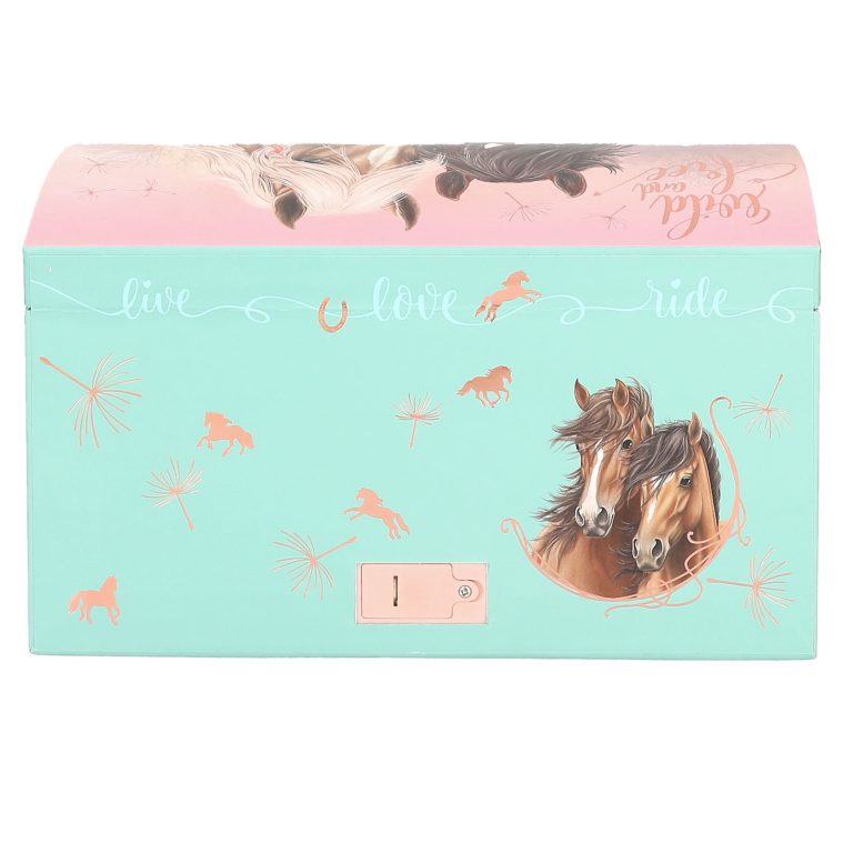Miss Melody – Big Jewellery Box with Code and Sound – Soft Green