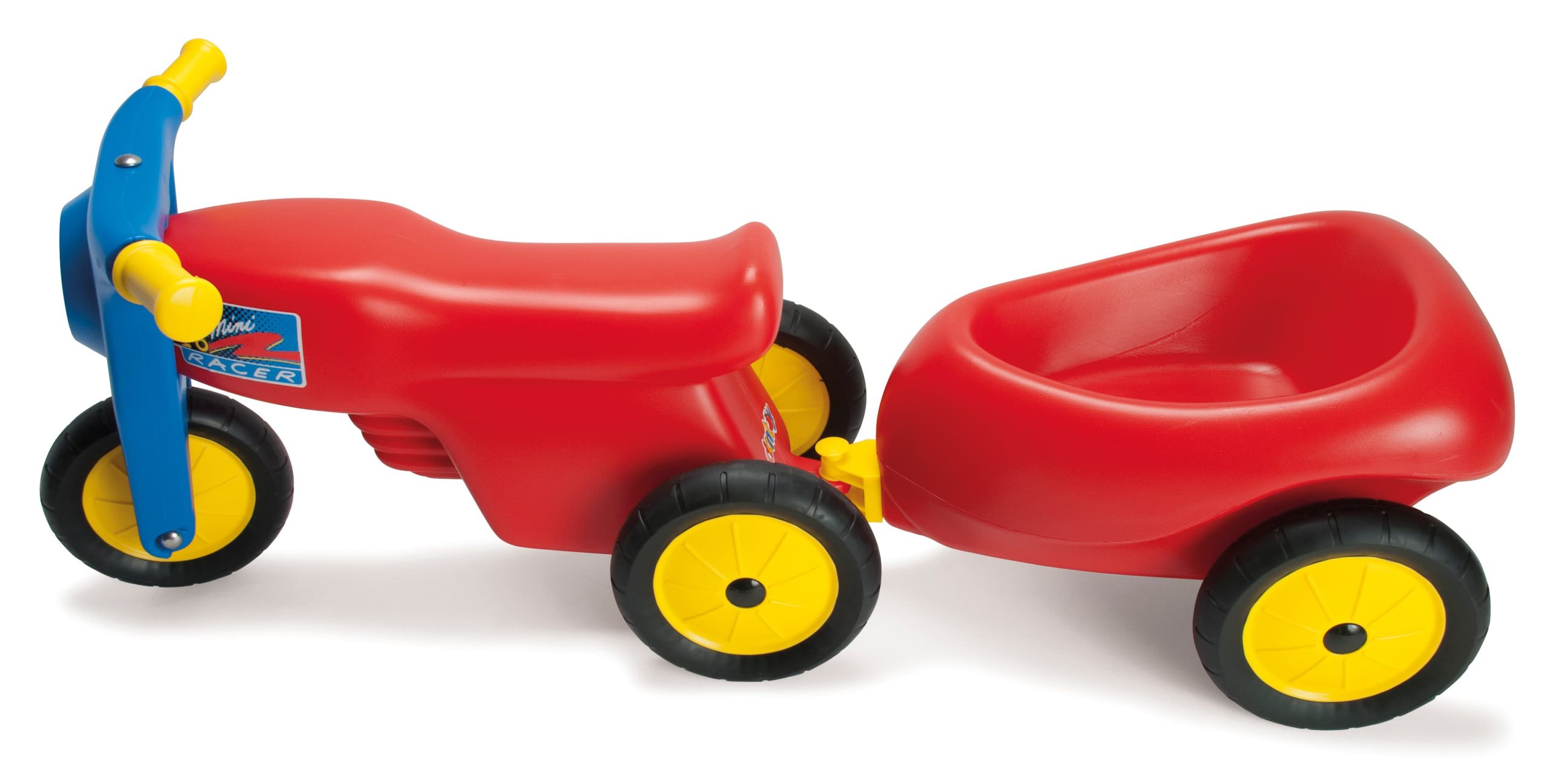 Dantoy - Scooter with rubberwheels, Red (3321)