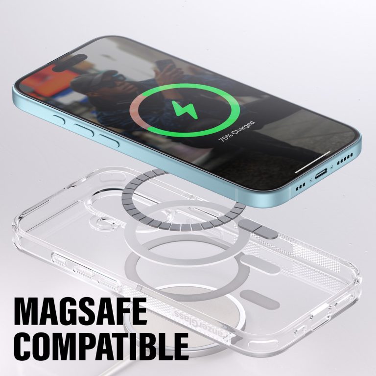 PanzerGlass – HardCase MagSafe – iPhone 16 – White