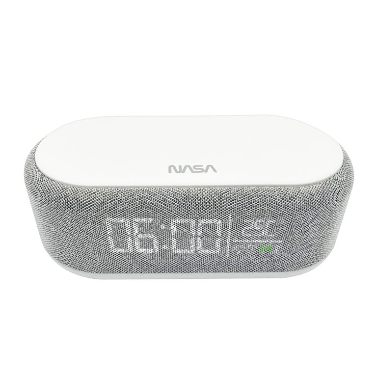 NASA SPC400  Bluetooth Speaker/ Alarm Clock/ Wireless Charger