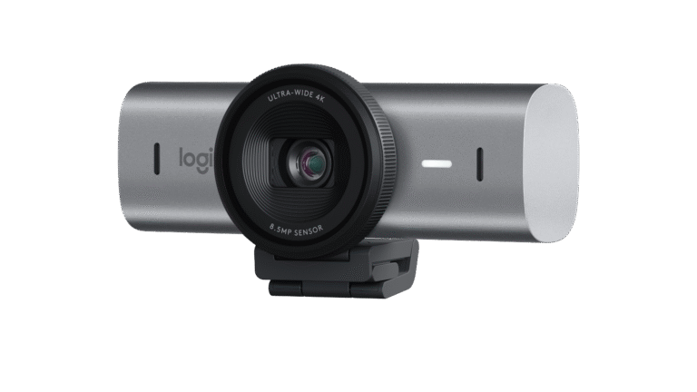 Logitech – MX Brio Ultra HD 4K Collaboration and Streaming Webcam – Graphite