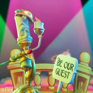 DISNEY - Figurine "Lumière"