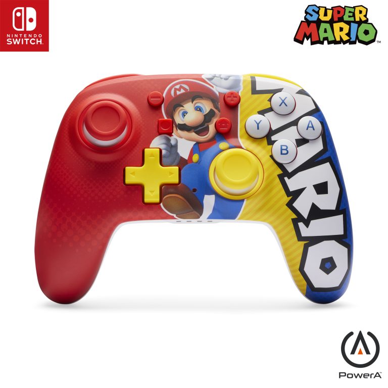 PowerA Nano Enhanced Wireless Controller – Mario Victory (Nintendo Switch)