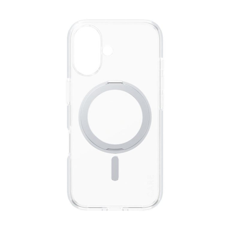 CARE by PanzerGlass – Feature Case – Transparent Silver – MagSafe – iPhone 16