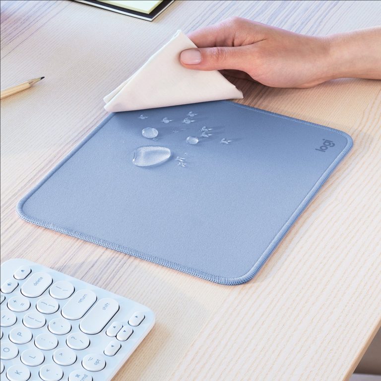 Logitech – Studio Series Mouse Pad – Blue/Grey